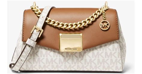 michael kors 2 tone purse|two tone crossbody bag.